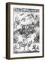 Print of De Soto's Capture of an Indian Fortified Town-null-Framed Giclee Print