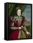 Print of Mary Queen of Scots after Portrait by Zuccaro-null-Framed Stretched Canvas