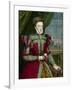 Print of Mary Queen of Scots after Portrait by Zuccaro-null-Framed Photographic Print