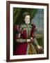 Print of Mary Queen of Scots after Portrait by Zuccaro-null-Framed Photographic Print