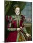 Print of Mary Queen of Scots after Portrait by Zuccaro-null-Mounted Photographic Print