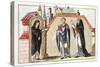 Print of Norman Religious Figures-null-Stretched Canvas