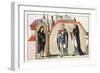 Print of Norman Religious Figures-null-Framed Giclee Print