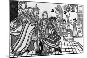 Print of Prince Charles Arriving at the Spanish Court-null-Mounted Giclee Print