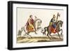 Print of Roman Cavalry on Horseback-null-Framed Giclee Print