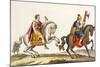 Print of Roman Cavalry on Horseback-null-Mounted Giclee Print