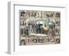 Print of the Life of Martin Luther and the Heroes of the Reformation-null-Framed Giclee Print