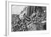 Print of the Spartans Capturing Mount Ithome by John A. Bryan-null-Framed Giclee Print
