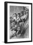Print Showing the Spartans Capturing Mount Ithome-null-Framed Giclee Print