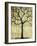 Print Tree of Life Mixed Media Painting-Blenda Tyvoll-Framed Art Print