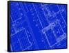 Printed Blueprint-taylorjackson-Framed Stretched Canvas