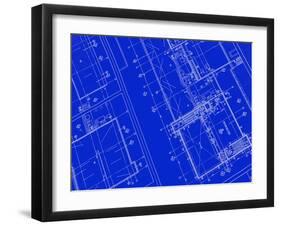 Printed Blueprint-taylorjackson-Framed Art Print