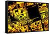 Printed Circuit Board, Artwork-PASIEKA-Framed Stretched Canvas