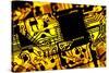 Printed Circuit Board, Artwork-PASIEKA-Stretched Canvas