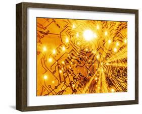 printed Circuit Board, Artwork-Mehau Kulyk-Framed Photographic Print