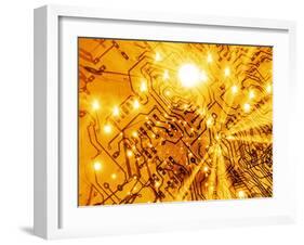 printed Circuit Board, Artwork-Mehau Kulyk-Framed Photographic Print