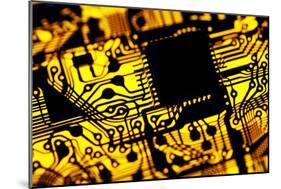 Printed Circuit Board, Artwork-PASIEKA-Mounted Photographic Print