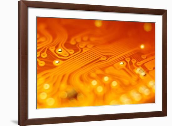 Printed Circuit-PASIEKA-Framed Photographic Print