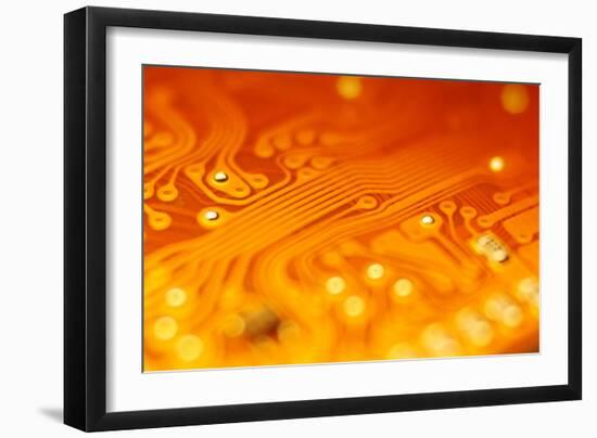 Printed Circuit-PASIEKA-Framed Photographic Print