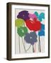 Printed Flowers-Jenny Frean-Framed Giclee Print