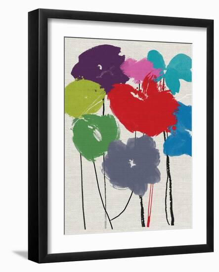 Printed Flowers-Jenny Frean-Framed Giclee Print