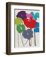 Printed Flowers-Jenny Frean-Framed Giclee Print