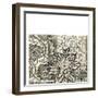 Printed Graphic Chintz I-Chariklia Zarris-Framed Art Print