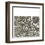 Printed Graphic Chintz IV-Chariklia Zarris-Framed Art Print