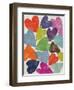 Printed Hearts-Jenny Frean-Framed Giclee Print