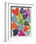 Printed Hearts-Jenny Frean-Framed Giclee Print