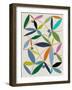 Printed Leaves-Jenny Frean-Framed Giclee Print