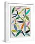 Printed Leaves-Jenny Frean-Framed Giclee Print