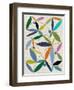 Printed Leaves-Jenny Frean-Framed Giclee Print