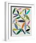 Printed Leaves-Jenny Frean-Framed Giclee Print