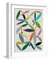 Printed Leaves-Jenny Frean-Framed Giclee Print