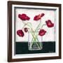 Printed Modern Poppies I-Chariklia Zarris-Framed Art Print