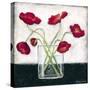 Printed Modern Poppies I-Chariklia Zarris-Stretched Canvas