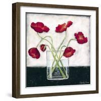 Printed Modern Poppies I-Chariklia Zarris-Framed Art Print