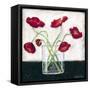 Printed Modern Poppies I-Chariklia Zarris-Framed Stretched Canvas