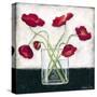 Printed Modern Poppies I-Chariklia Zarris-Stretched Canvas