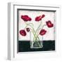 Printed Modern Poppies I-Chariklia Zarris-Framed Art Print