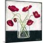 Printed Modern Poppies I-Chariklia Zarris-Mounted Art Print