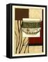 Printed Porcelain Garden IV-Jennifer Goldberger-Framed Stretched Canvas