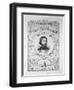 Printed Poster Advertisement for Republican Presidential Candidate John Charles Fremont-null-Framed Giclee Print