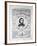 Printed Poster Advertisement for Republican Presidential Candidate John Charles Fremont-null-Framed Giclee Print