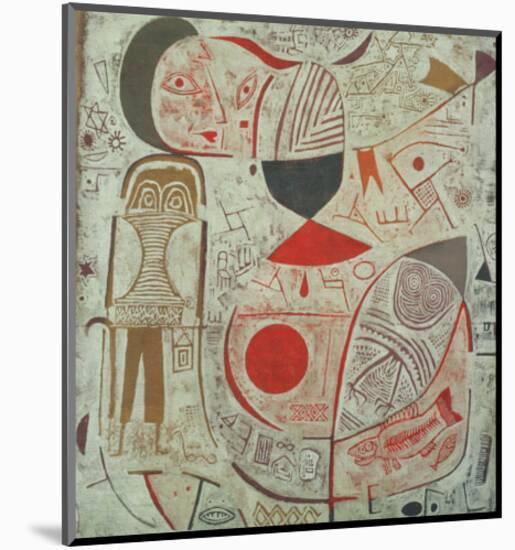 Printed Sheet with Pictures, 1937-Paul Klee-Mounted Art Print