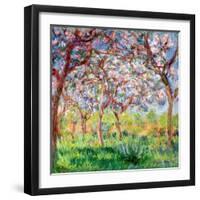 Printemps a Giverny, 1903-Claude Monet-Framed Premium Giclee Print