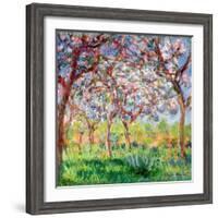 Printemps a Giverny, 1903-Claude Monet-Framed Giclee Print