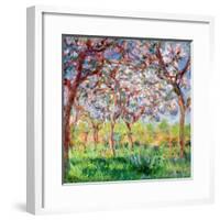 Printemps a Giverny, 1903-Claude Monet-Framed Giclee Print