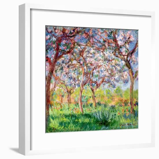 Printemps a Giverny, 1903-Claude Monet-Framed Giclee Print